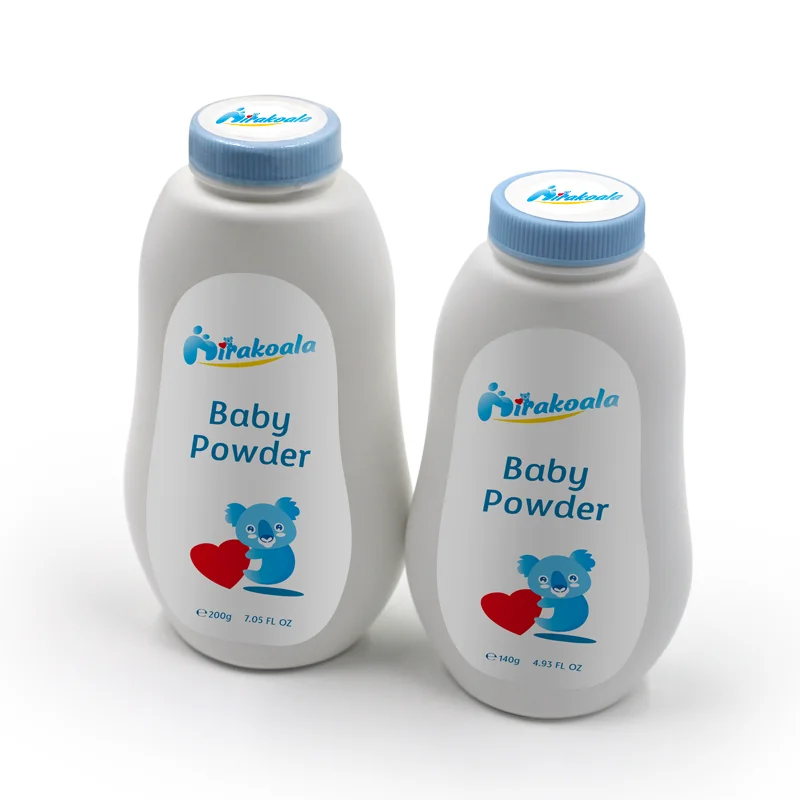 Hot Selling High quality talc free baby powder corn starch eco-frienly formula safe for baby use