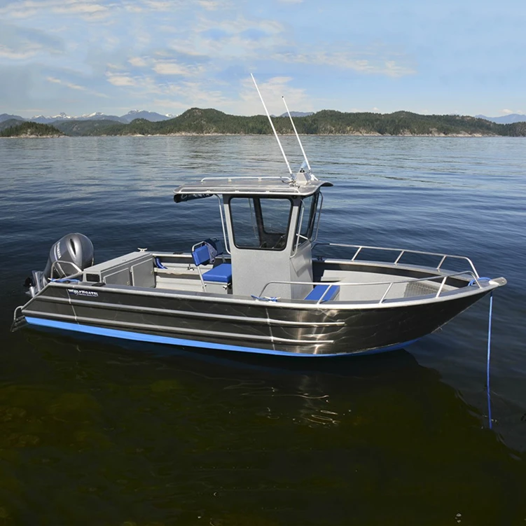 2025 KINOCEAN 5052 Aluminum Wholesales Fishing Boat Center Console With Cabin For Sale