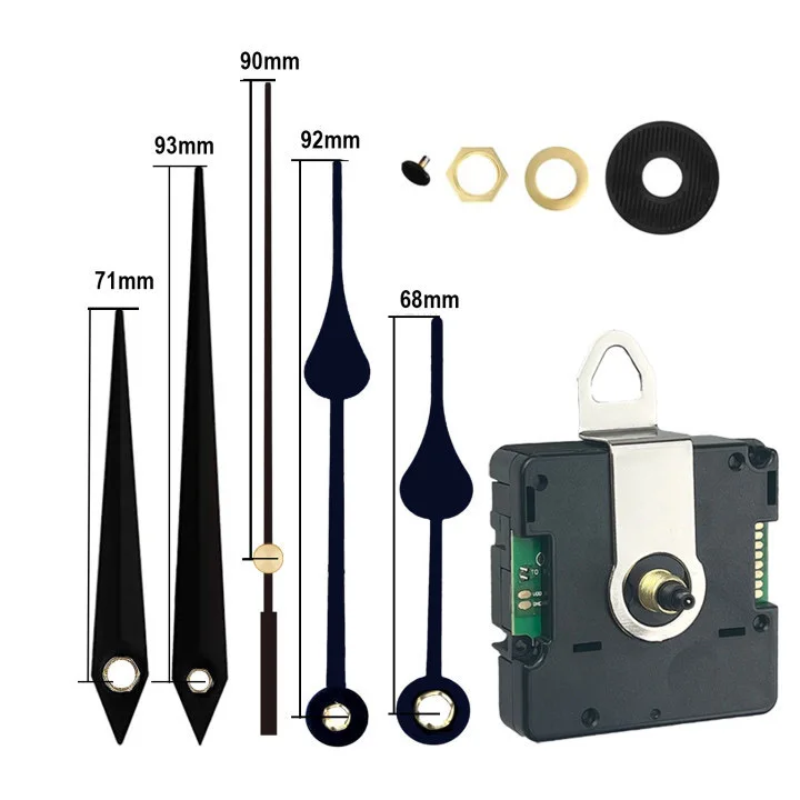 High Quality Atomic DCF  Radio Controlled Clock Movement with Clock Pointer DIY Clock Parts