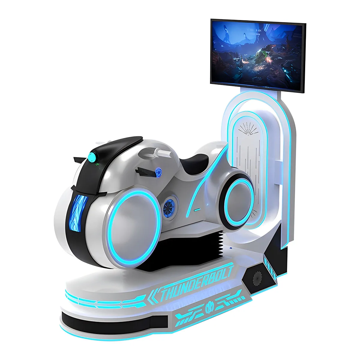 Exclusive 9D VR Virtual Reality Car Racing Games Dynamic Motion Simulator VR Sport Arcade Machine
