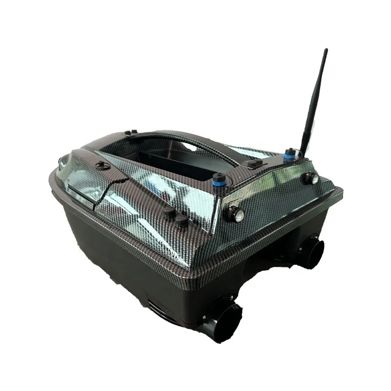 Fishing rc bait boat with sonar fish finder and gps max. 1000m with less than 2m error
