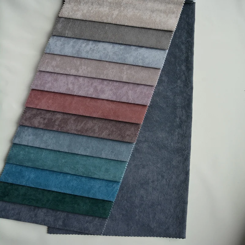 Hot Sale Upholstery Manufacturer Flock Velvet Item Flower Printed Price Per Meter No Shinning Mosha Velvet Fabric For Sofa