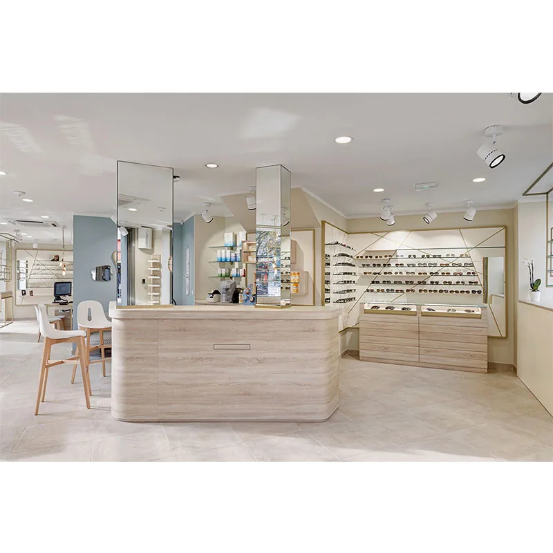 LUX Customized High Quality eyewear shop furniture design,optical store fixtures display For Store Design