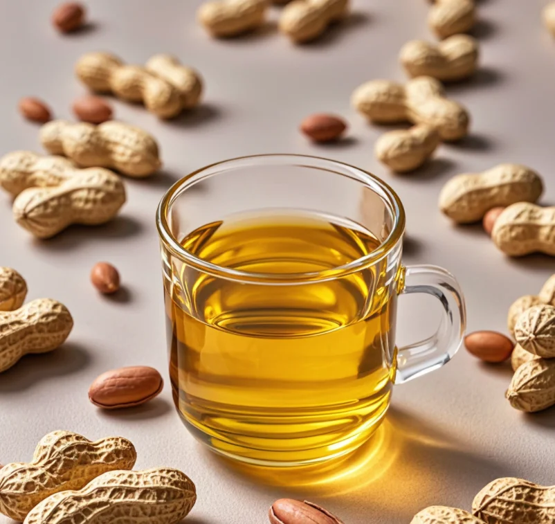 Certified Organic Groundnut Pressed Cooked Peanut Oil Groundnut Cooking Oil Pure Peanut Oil for sale