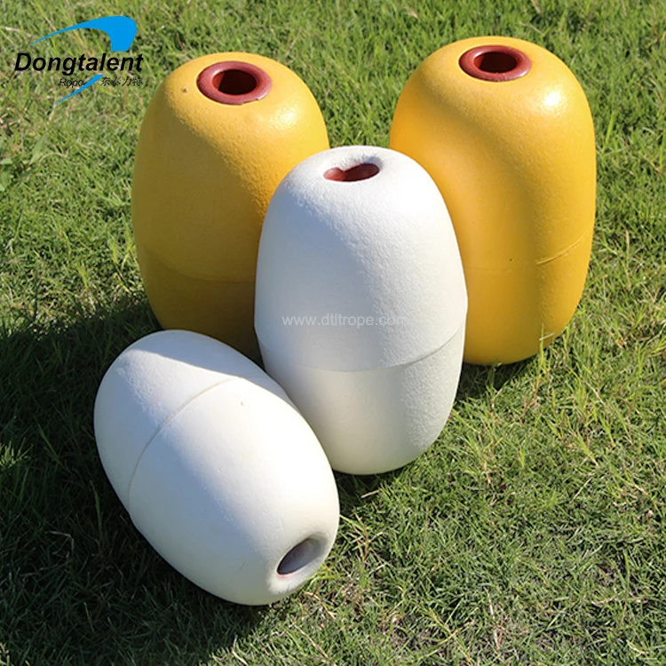 EVA PVC Floating Fish Buoy Luminous Oval Pattern for Sea River Fishing Durable  Foam Plastic Material Cheaper Price