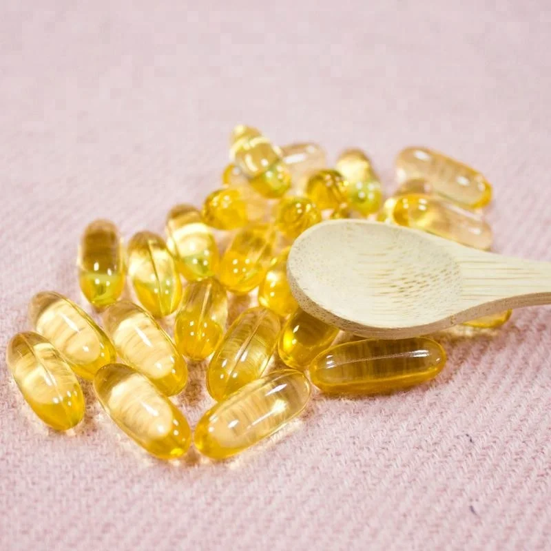 GMP Certificate 500mg/1000mg omega 3 fish oil capsule