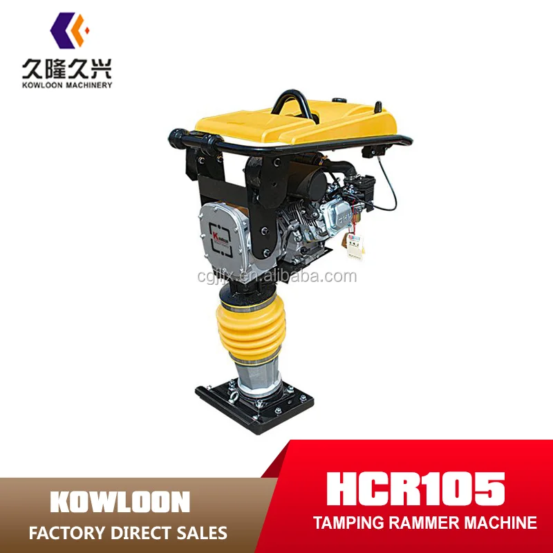 gasoline engine gx100 gx120 gx160 hand held  tamping rammers floor compactor compacting machine
