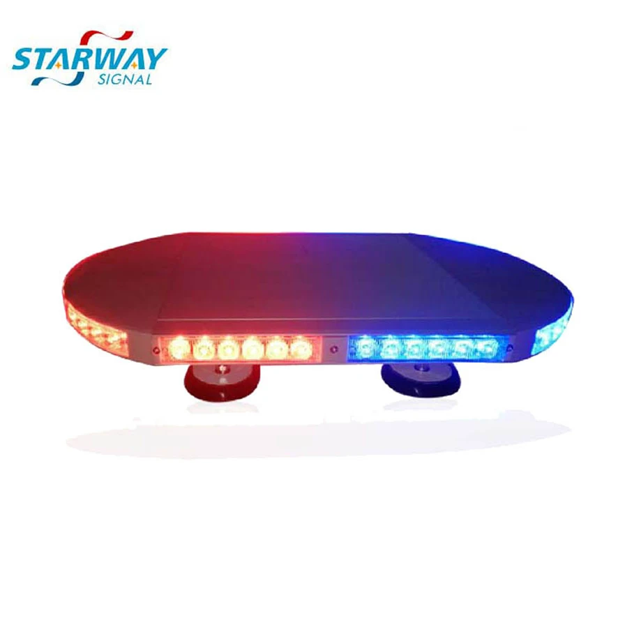 2022 Starway High Intensity Emergency warning LED Mini Bar led tir lightbar with Magnetic Base emergency led mini light