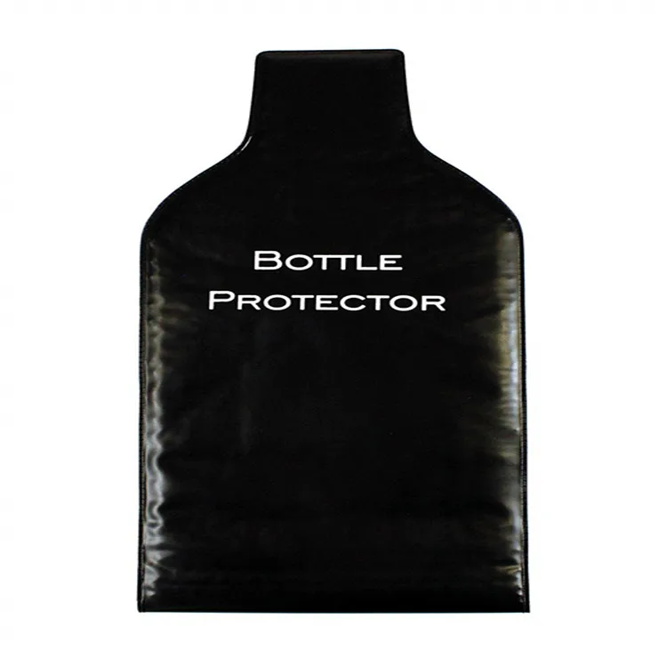 Reusable Plastic Wine Packaging Bag PVC Wine Bottle Protector for Travel