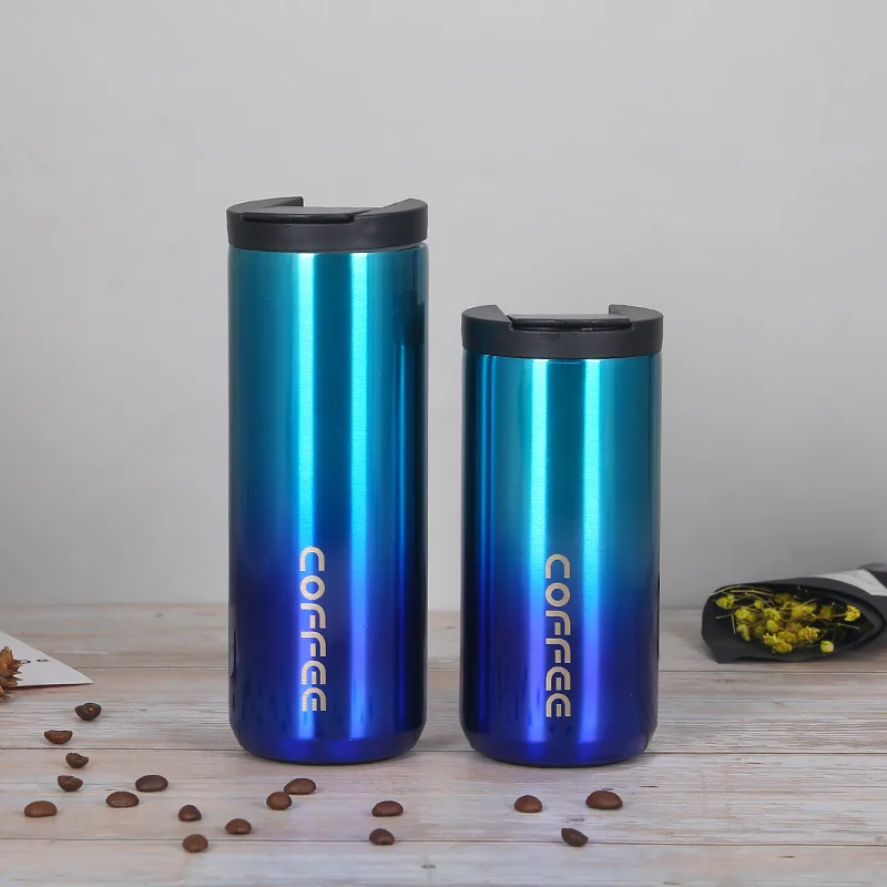 Stainless Steel Vacuum Insulated Tumbler for Keep Hot Ice Coffee Travel Mug Spill Proof with Lid Thermo Cup