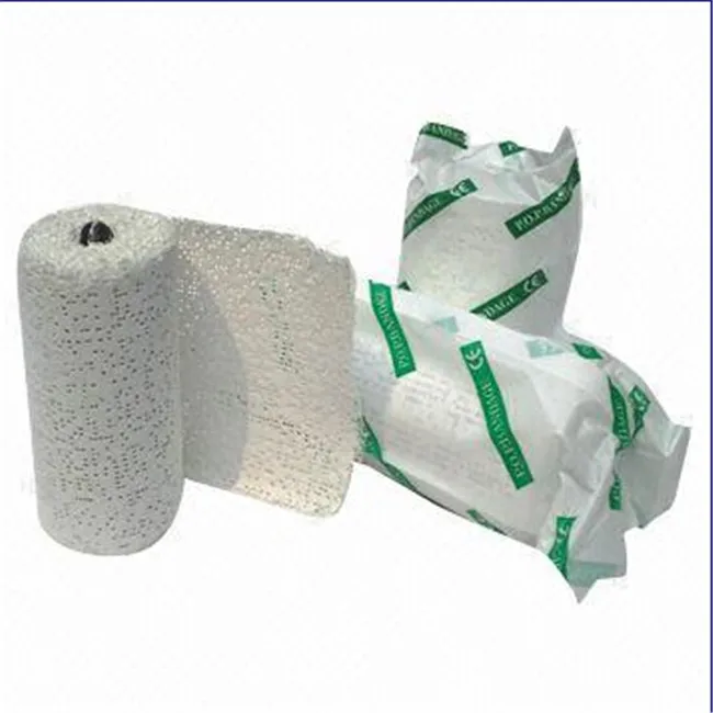 POP Bandage Bone Fracture Fiber Cast Tape Polyester Wound Care Orthopedic Gypsum Plaster Of Paris Casting Bandage