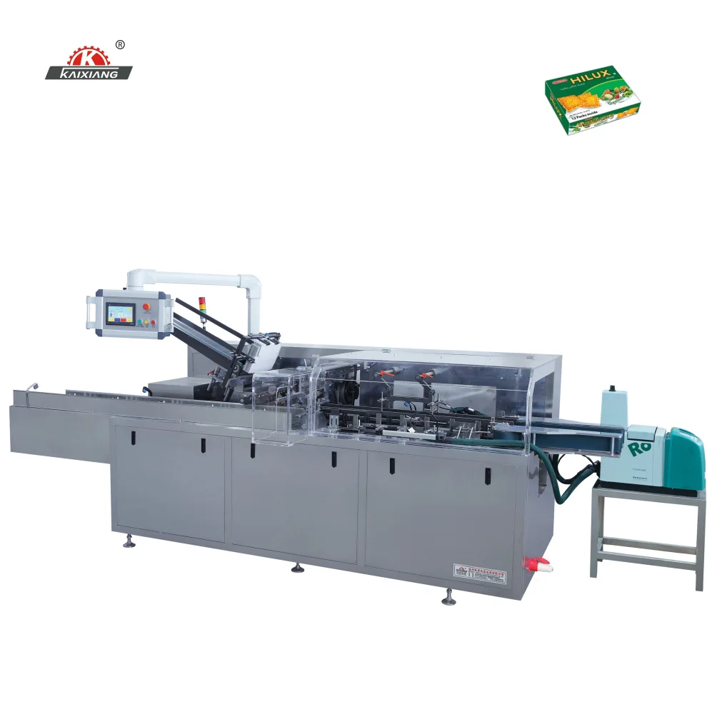 KXZ-180B boxed instant noodles cartoning machine high standard automatic box packing machine