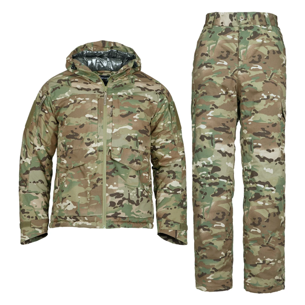 China Cema Camouflage Heat Reflective Warm Jacket M65 Winter Waterproof Jacket Tactical Uniform
