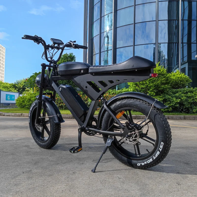 Wholesale V30 Mountain Electric Bicycle Fat Tire Ebike Electric Trail Bike 250w 500w 750w Hydraulic Electric City Bike for Adult
