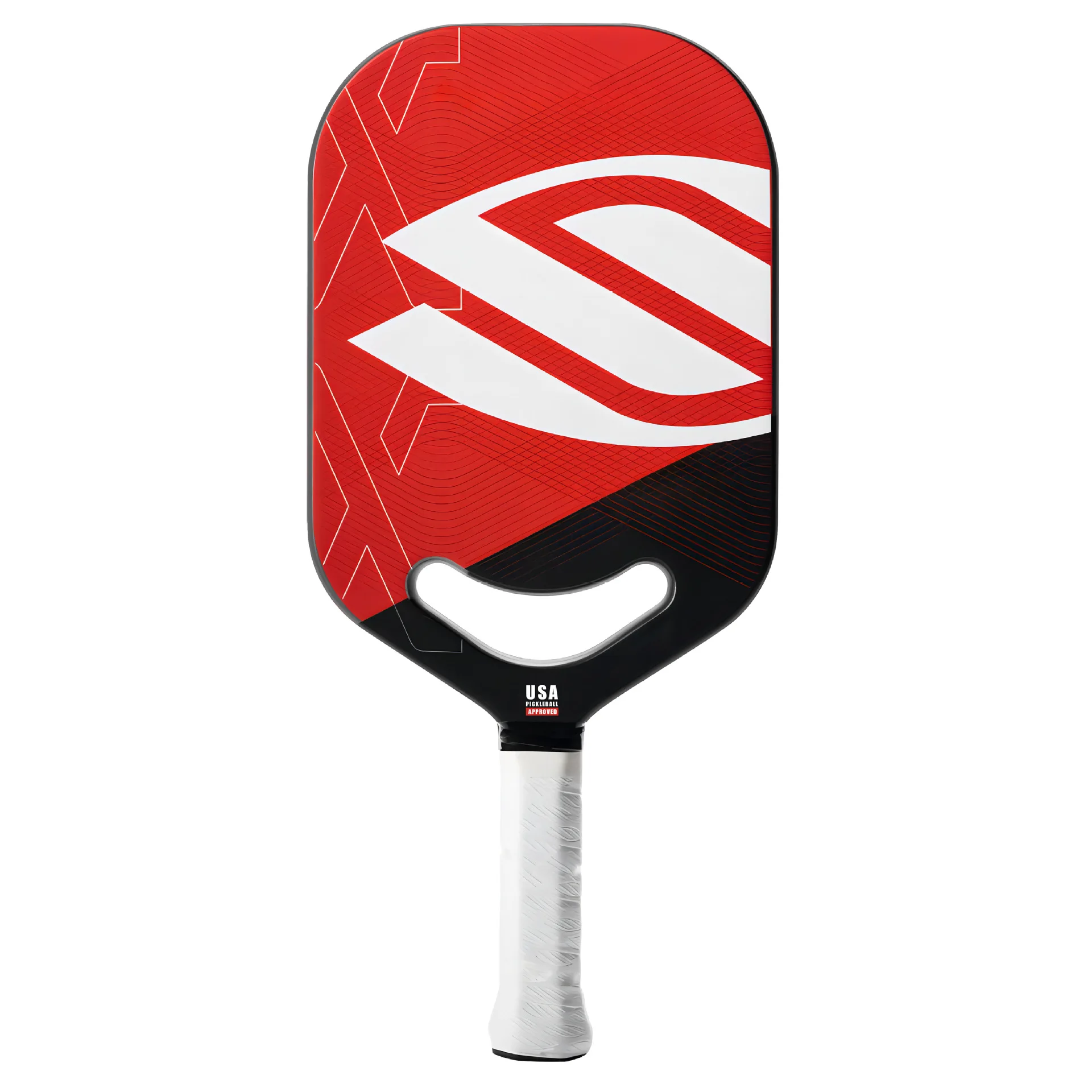 Pickleball Paddle Edgeless Hybrid Thermoformed Custom T700 16mm Toray Unibody Rough Surface Carbon Fiber Pickleball Paddle