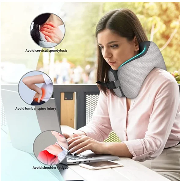 OEM/ODM Slow Rebound Ergonomics Memory Foam Travel Pillow U Shaped Neck Pillow Travel