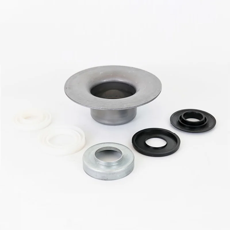 Factory Direct Sale High Strength Bearing Flanged End Cap With 5 Labyrinth Seal Kits Heavy Duty Idler Belt Conveyor Roller