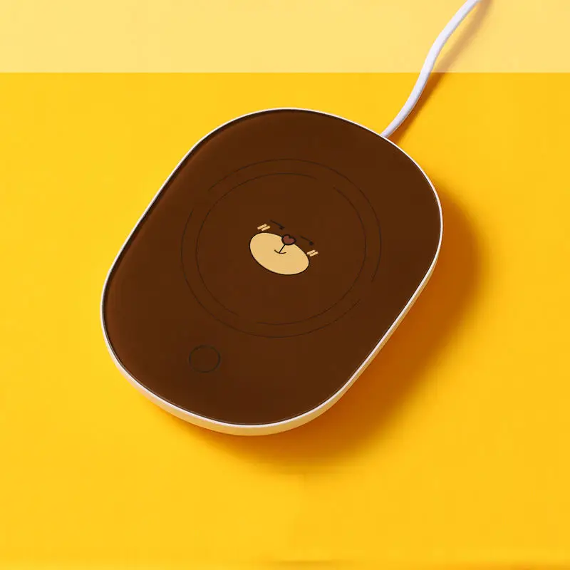 MUDIT Usb Heating Warm Cup Mat Constant Temperature Coaster Coffee Mug For Coffee Milk Tea