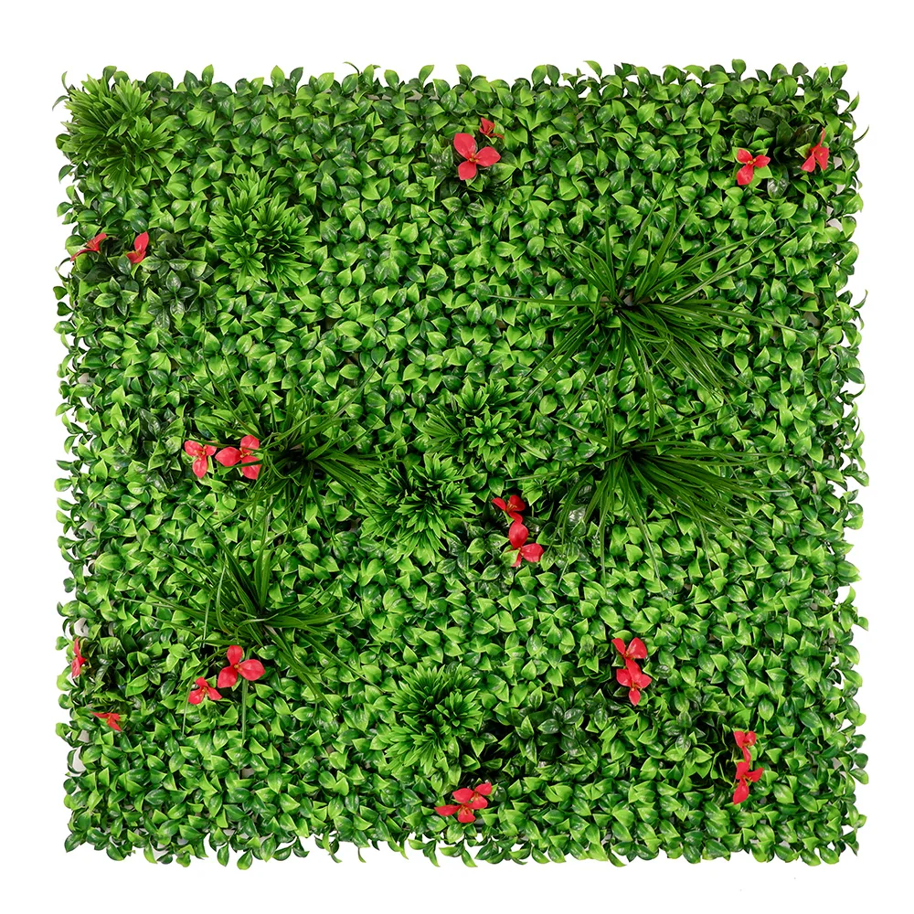 100*100cm vertical artificial green wall fence hotel soft installation artificial plants for photo booth backdrop
