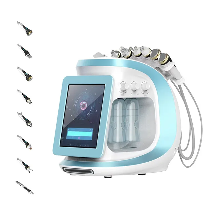 Portable microcurrent facelift skin tightening oxygen facial maquina limpieza de piel de cara ultrasonic skin care spa equipment