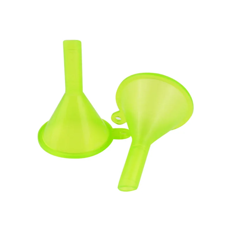 Wholesale Plastic Material Mini Funnel Laboratory Cheap Clear Plastic Funnel Perfume Dispensing Funnel