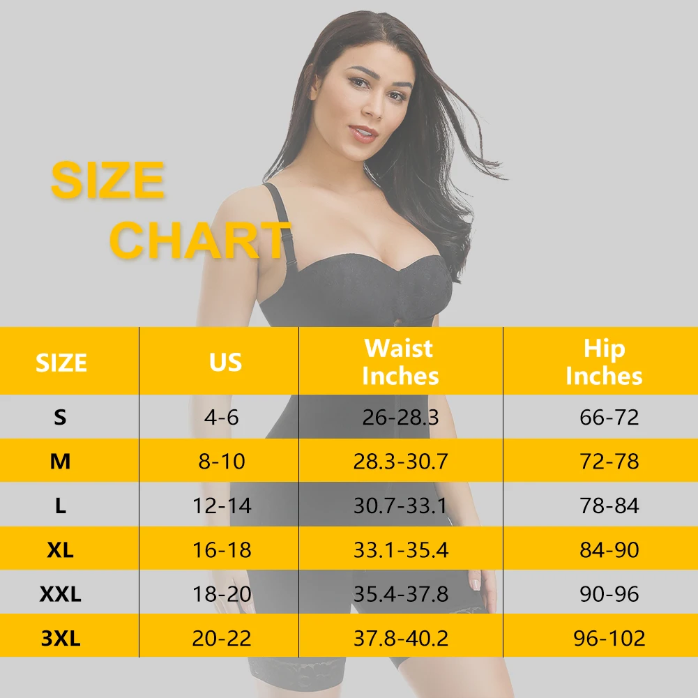 
Hot Sale Zipper Tummy Control Slimming Body Shaper Girdle High Waist Shaper 