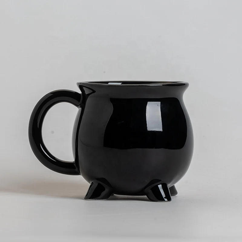 Creative Ceramic bruja brew mug, witches brew cauldron mug cups, witches brew  mug