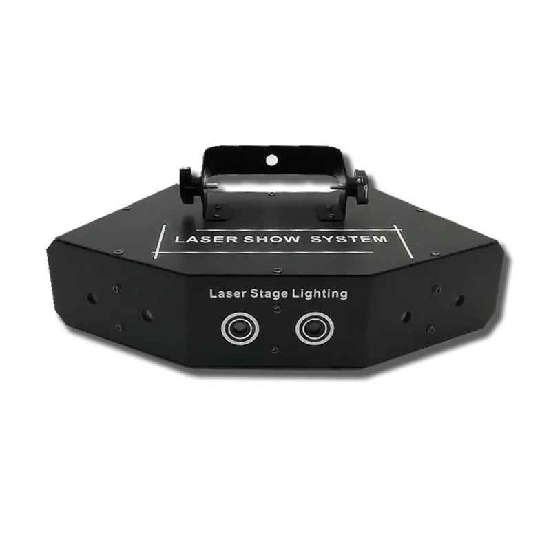 Hot Selling Aluminium 6 Eyes Fan Beam Laser Disco Lights for Wedding Bar Dj  Party Stage Lighting