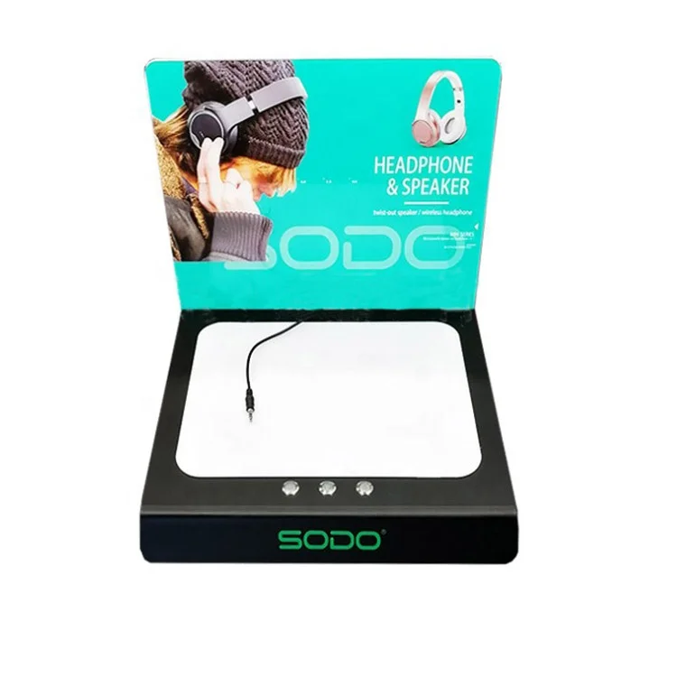 Factory wholesale acrylic headphone display acrylic peaker display for JBL