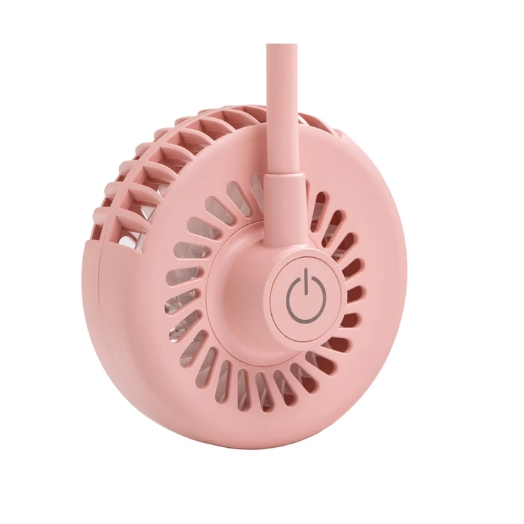 Hebron usb rechargeable neck band sports fan mini wearable portable hanging neck fan
