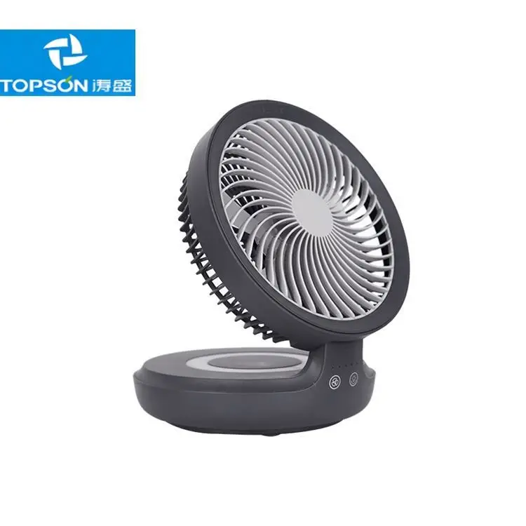 USB portable rechargeable desktop air circulator fan