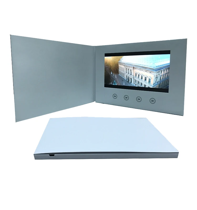 
All kinds of 7 inch tft lcd screen video greeting card/ LCD brochures support all video formats 