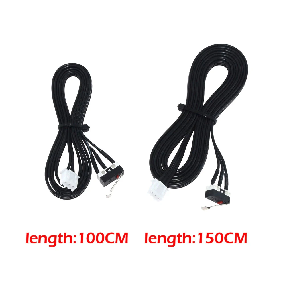 TWOTREES Printer DIY Practical 3-Pin 1A 125V Micro limit Switches with line micro switch stroke reset switch one With Line 100cm