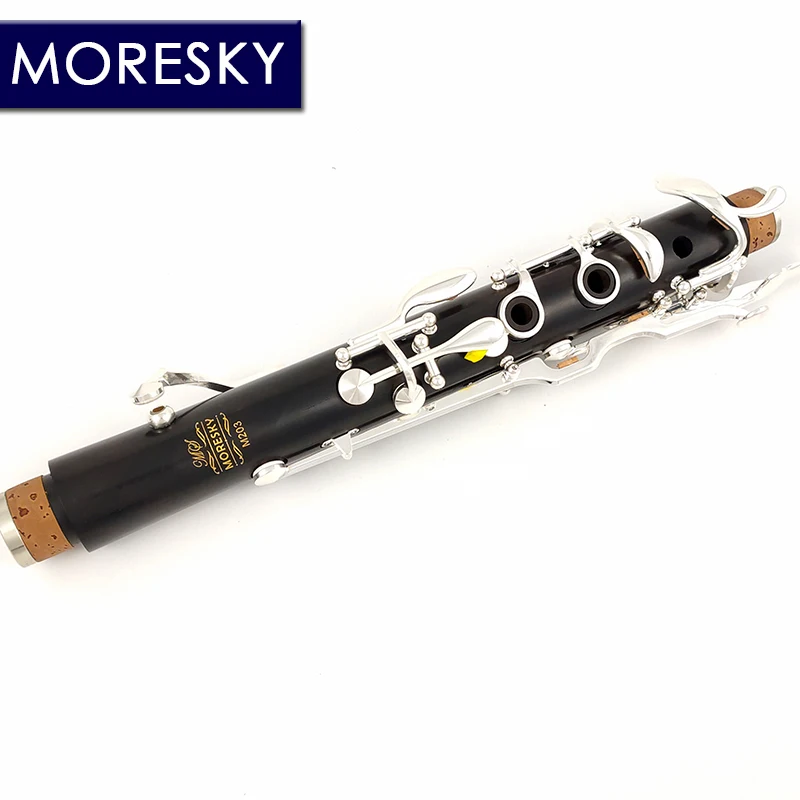 MORESKY Oehler System Clarinet G Tune Ebony Turkish Silver Plated Keys M203