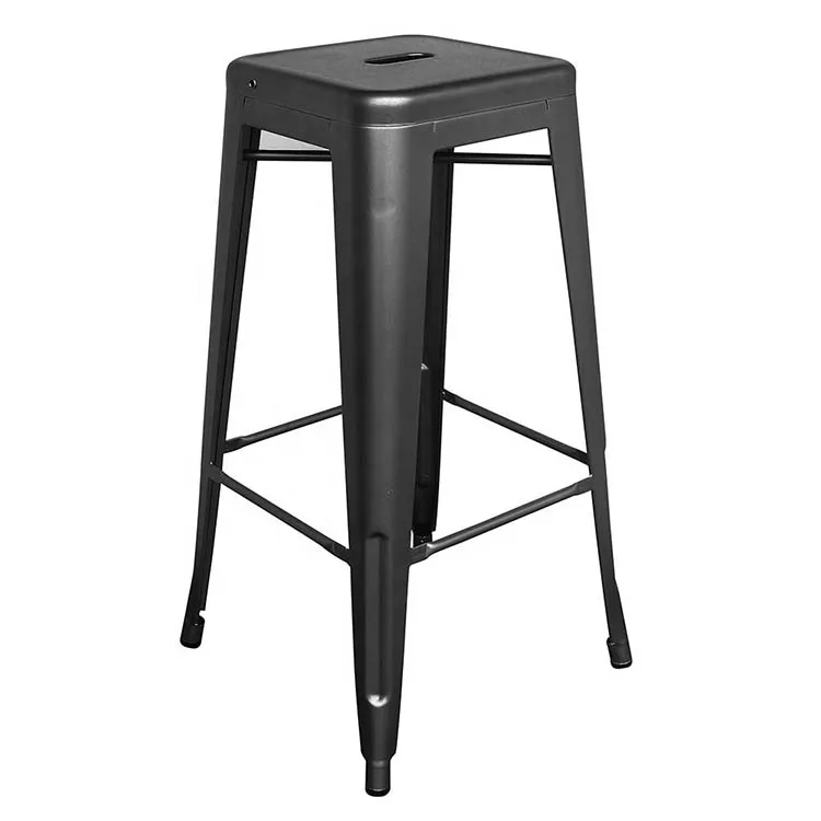 Wholesale Industrial Bar Stools Contemporary Industrial Indoor Outdoor Kitchen Restaurant Metal Bar Stool