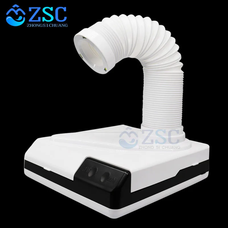 Vacuum Cleaner dental lab Equipment dust extractor for lab 60W Dust Collector Extractor Portable Desktop Vacuum Led Dental Lab