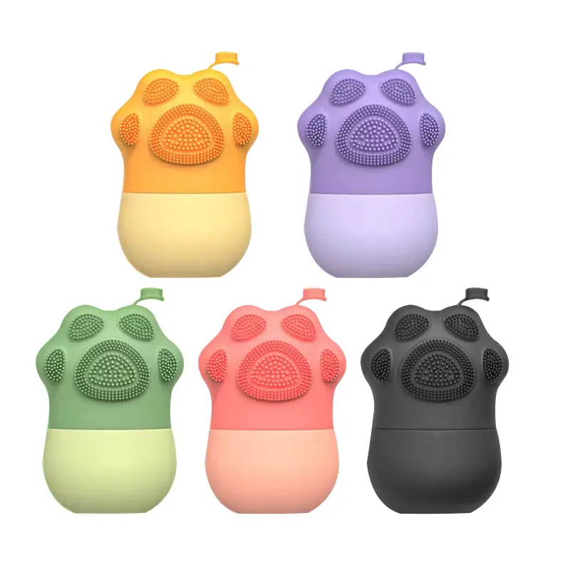 Custom Logo Ice Cube globes Face Beauty Eye Massage Silicone Ice Facial Cube Massage Roller