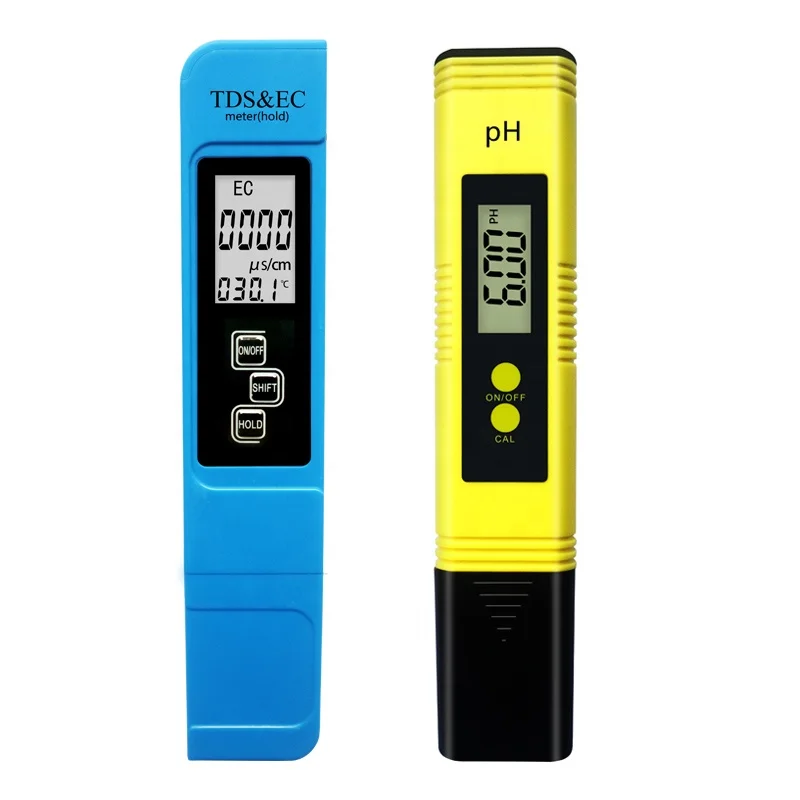 Digital PH Meter and TDS EC Meter Combo Water Quality Tester for Drinking Water Tap Water