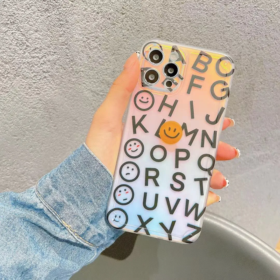 Luxury Classic Design Words Text Design Amazon Hot Selling Tpu Cell Phone Protective Case For iPhone 11 12 pro max