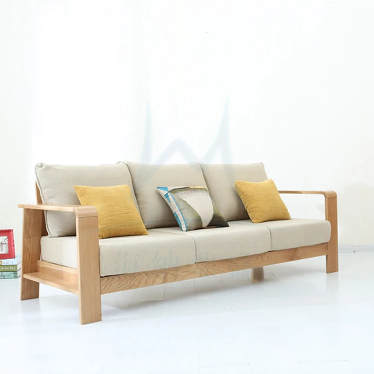 Customized professional high-end home furniture fashion wooden legs durable comfortable environmental sofa