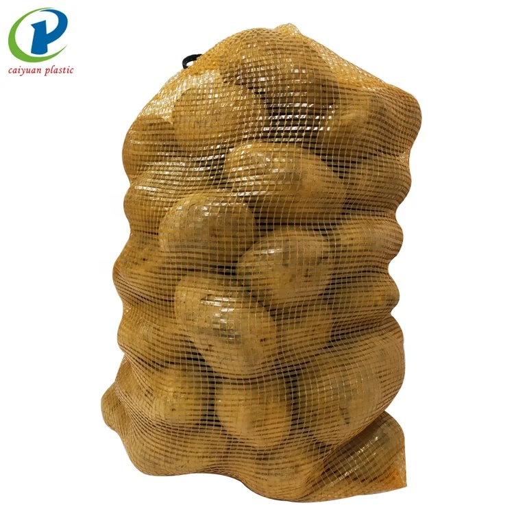 Cheap Red Onion Mesh Bags Fruit Package HDPE Tubular Net Agriculture