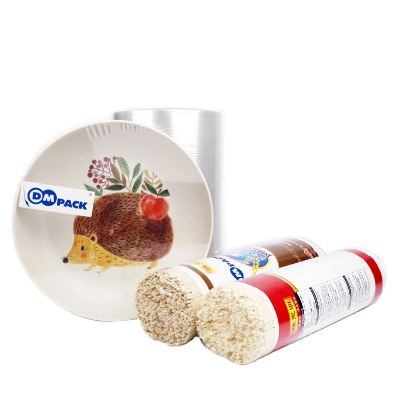 Customize Polyolefin Heat Shrinkable Wrapping Sleeve Film Roll Clear Plastic Sheet Packaging PVC POF Shrink Wrap Film
