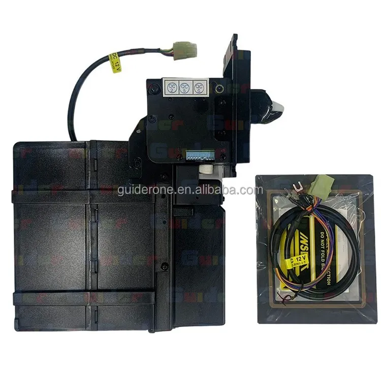 High Security 4 Way Acceptance TOP TP70P5 12V DC Bill Acceptor Accept Pulse RS232 Interface Use On Stand Up Skill Game Machine