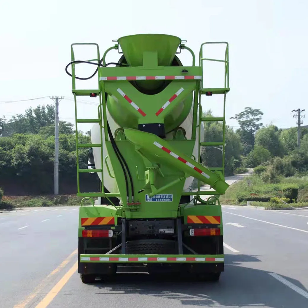 2017 HOWO cement mixing truck in good condition at a reasonable price