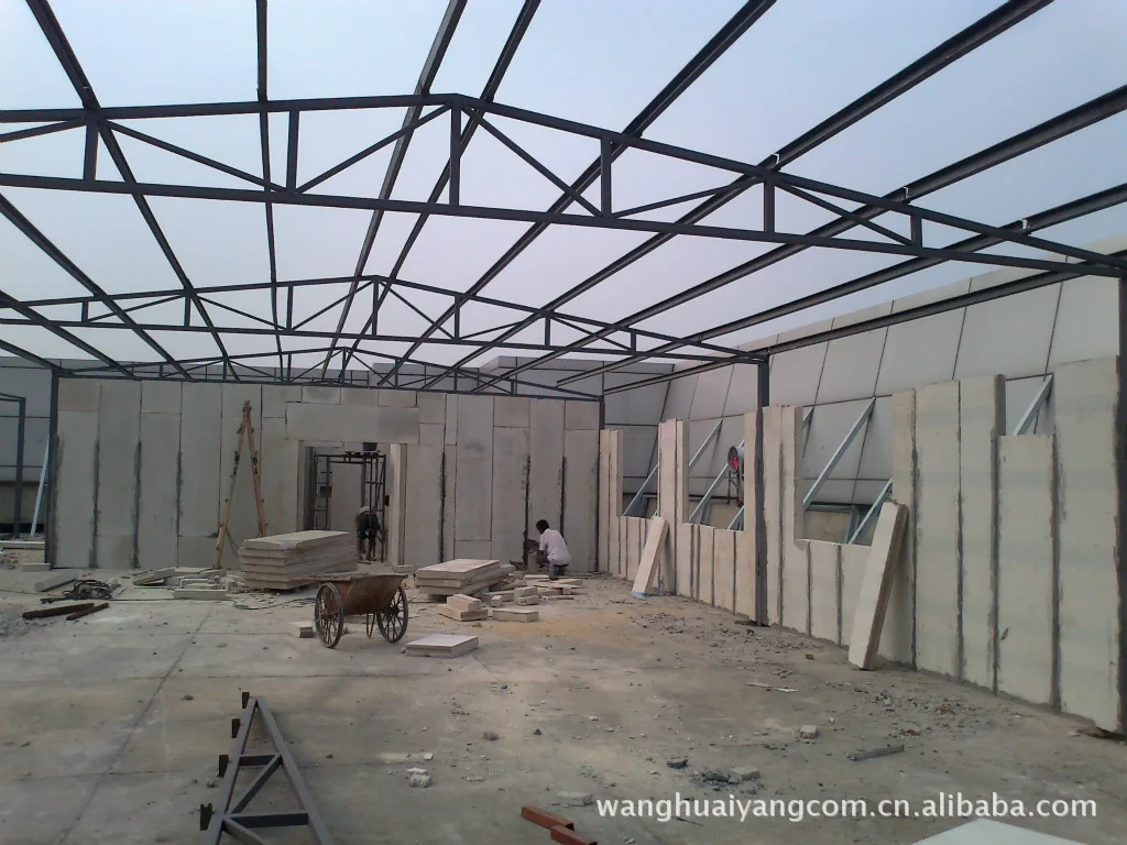 Low Cost 100X610mm Precast Eps Cement Light Weight Building Materials Production Line