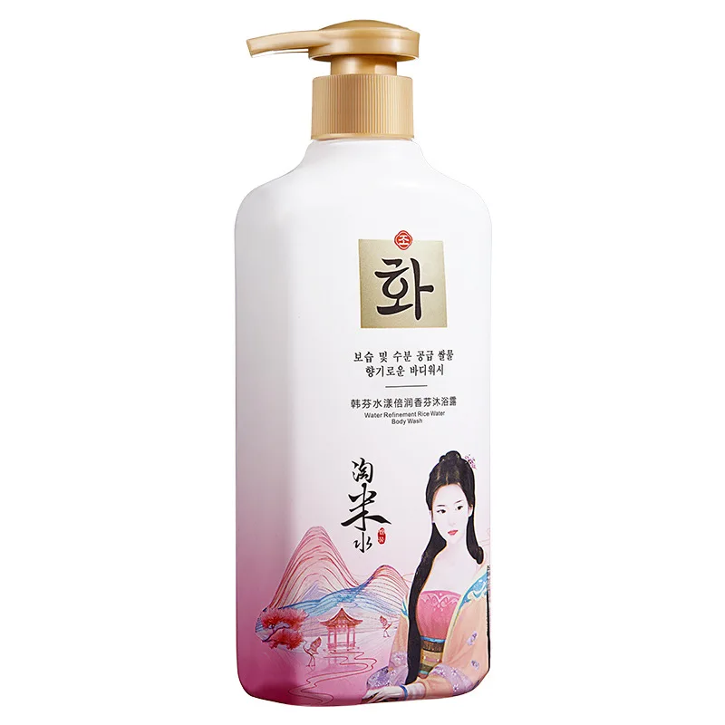 HANFEN Wholesale Manufacturer Moisturizing Body Wash Fragrance Deep Cleansing Smooth Shower Gel for Women