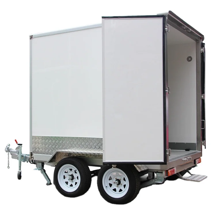 Mobile refrigerator freezer box trailer cool room trailer