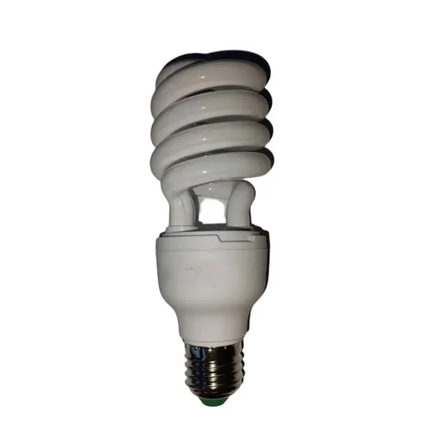 Color Box Sale Energy Saving Lamp half Spiral 45w 65w 85w 95w 125w 135w E27 spiral Bulb 5500K 8000hrs CFL