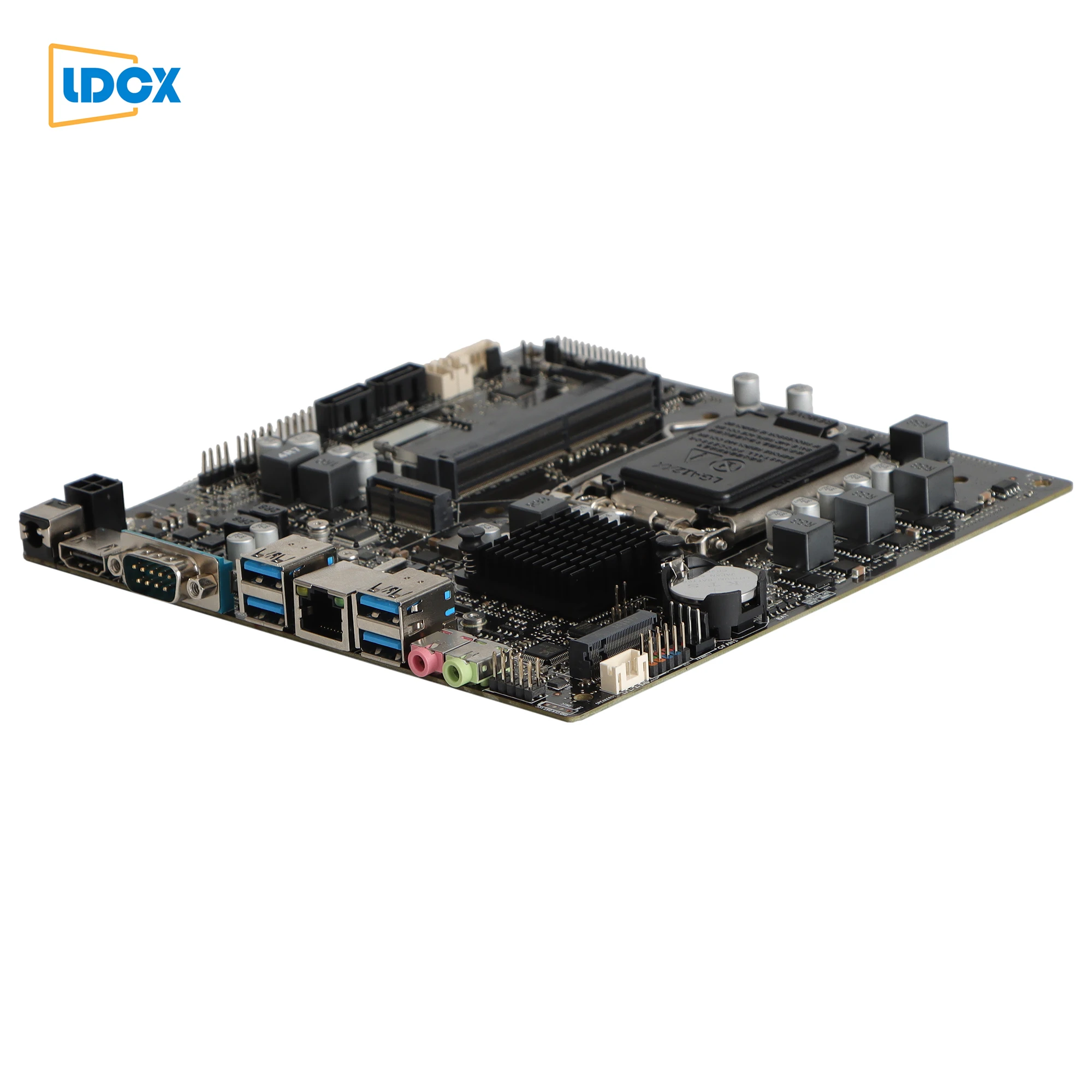 
LDCX H410 LGA1200 integrated machine Thin ITX industrial control computer motherboard 