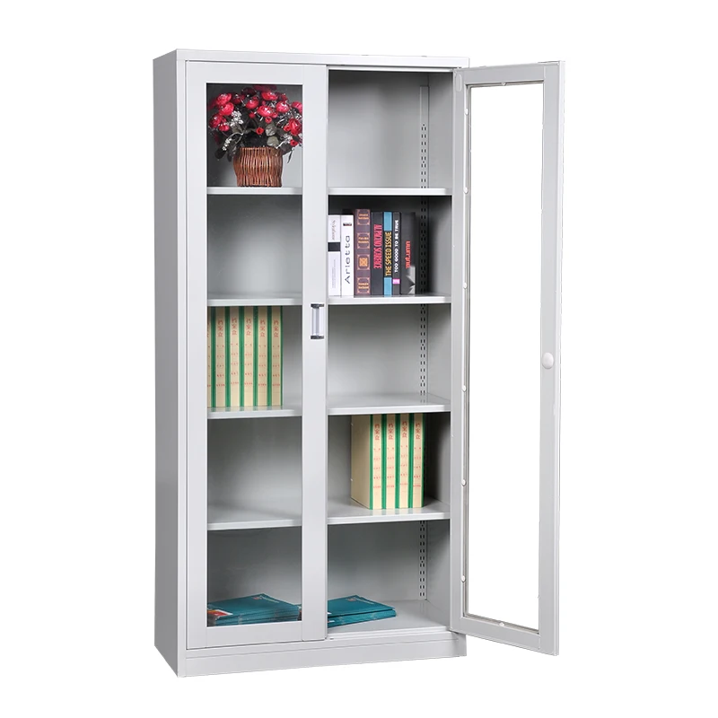 High Quality Metal Office Cupboard File Cabinets with 4 Shelves (1600100190229)